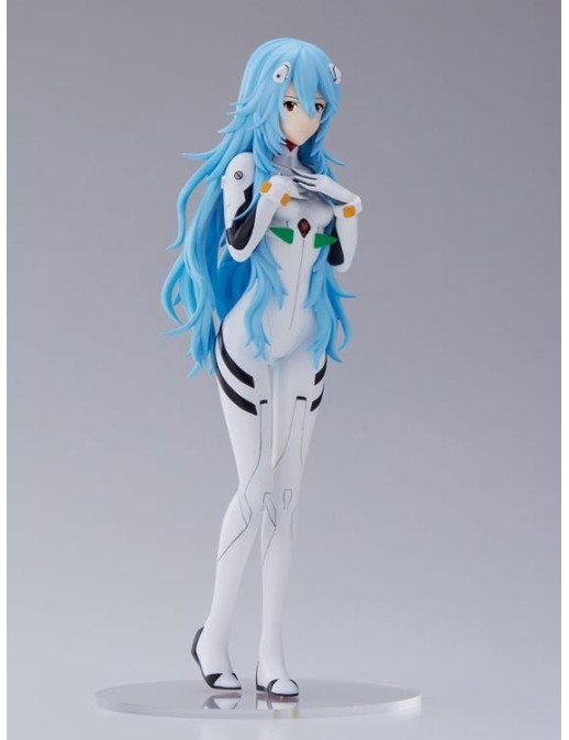 Sega Super Premium Size Figure Rebuild of Evangelion Rei Ayanami Long Hair Version