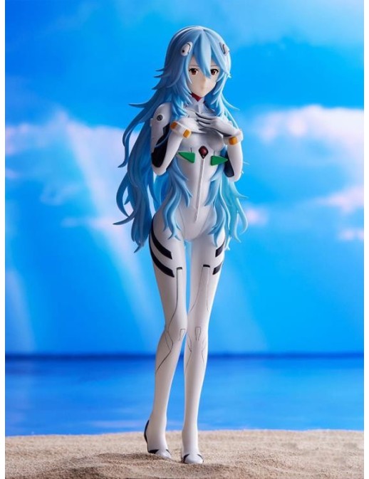 Sega Super Premium Size Figure Rebuild of Evangelion Rei Ayanami Long Hair Version