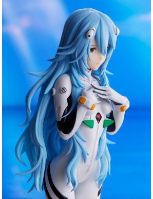 Sega Super Premium Size Figure Rebuild of Evangelion Rei Ayanami Long Hair Version