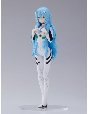 Sega Super Premium Size Figure Rebuild of Evangelion Rei Ayanami Long Hair Version