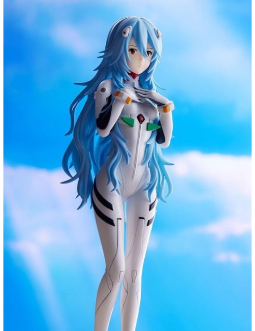 Sega Super Premium Size Figure Rebuild of Evangelion Rei Ayanami Long Hair Version