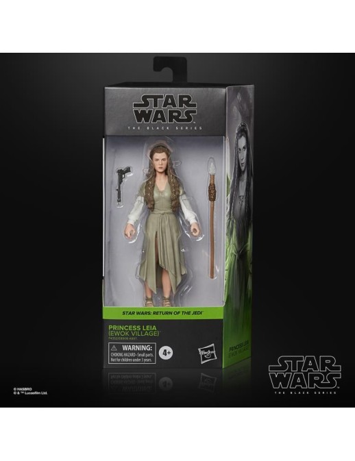 Hasbro Star Wars The Black Series Princess Leia Organa Ewok Village