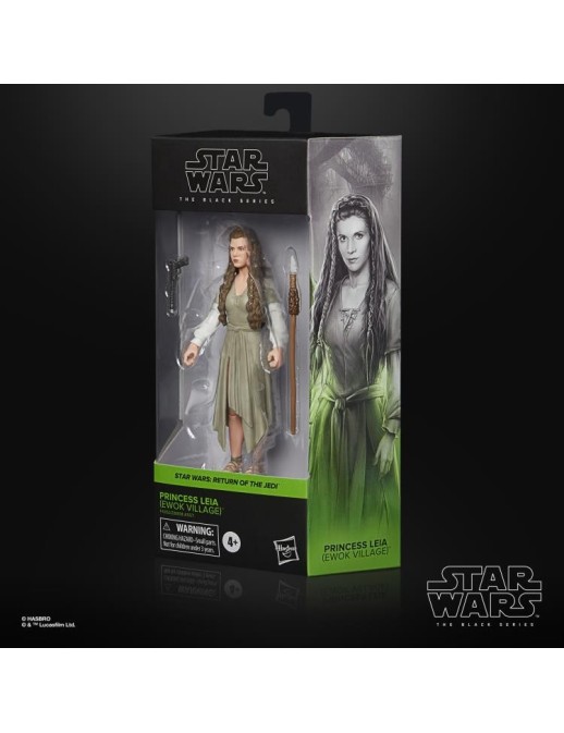 Hasbro Star Wars The Black Series Princess Leia Organa Ewok Village
