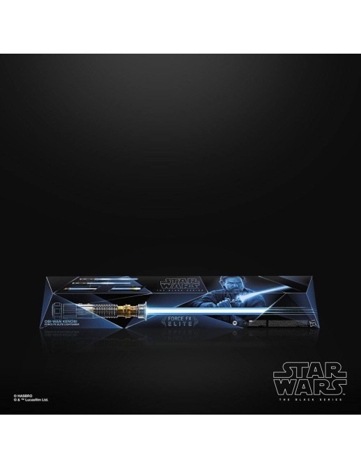 Hasbro Star Wars The Black Series Replica 1/1 Force FX Elite Obi-Wan Kenobi Lightsaber