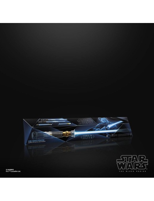 Hasbro Star Wars The Black Series Replica 1/1 Force FX Elite Obi-Wan Kenobi Lightsaber