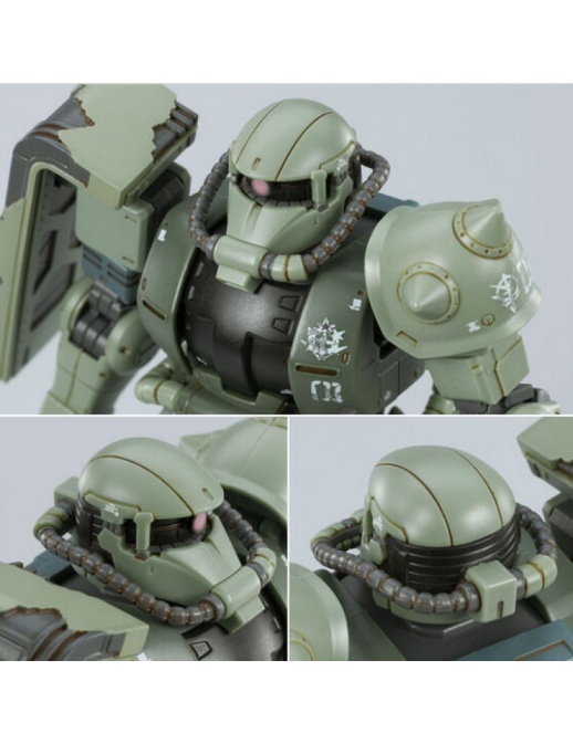 P-Bandai High Grade HG 1/144 Mobile Suit Gundam MS-06F Zaku II Cucuruz Doan's Isiand