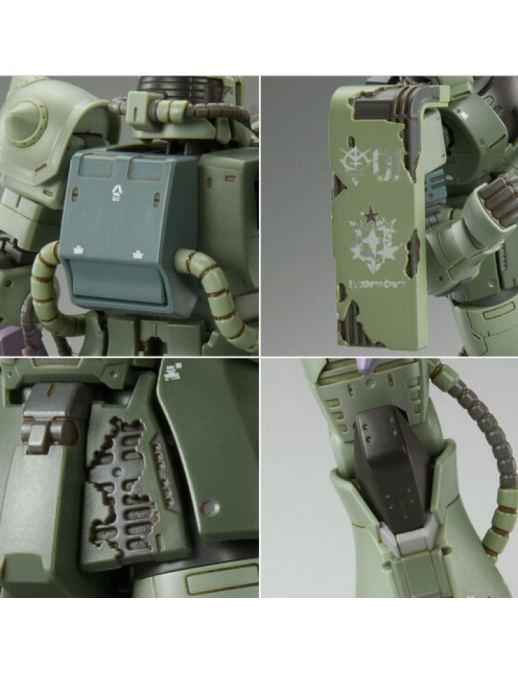P-Bandai High Grade HG 1/144 Mobile Suit Gundam MS-06F Zaku II Cucuruz Doan's Isiand