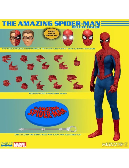 Mezco Toys The One 12 Collective Marvel The Amazing Spider-Man Deluxe Edition