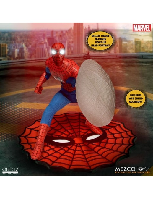 Mezco Toys The One 12 Collective Marvel The Amazing Spider-Man Deluxe Edition