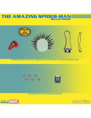 Mezco Toys The One 12 Collective Marvel The Amazing Spider-Man Deluxe Edition