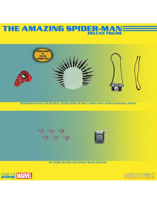 Mezco Toys The One 12 Collective Marvel The Amazing Spider-Man Deluxe Edition