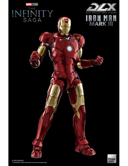 Threezero Avengers Infinity Saga DLX Iron Man Mark III 1/12 Scale