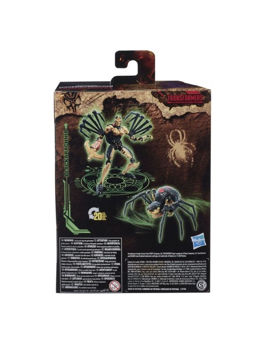 Hasbro Transformers Kingdom WFC-K5 Blackarachnia