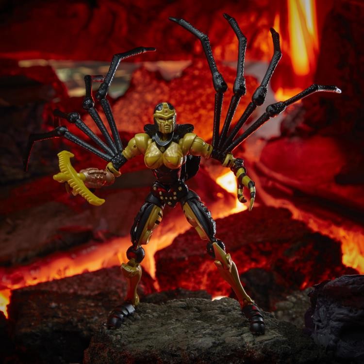 HASBRO TRANSFORMERS KINGDOM WFC-K5 BLACKARACHNIA