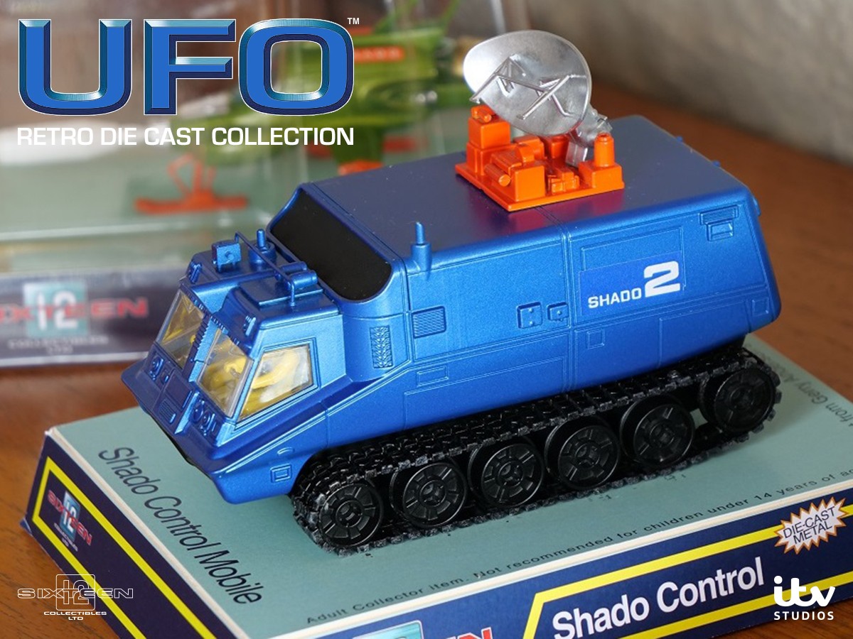SIXTEEN 12 UFO RETRO DIE CAST COLLECTION SHADO 2 CONTROL MOBILE