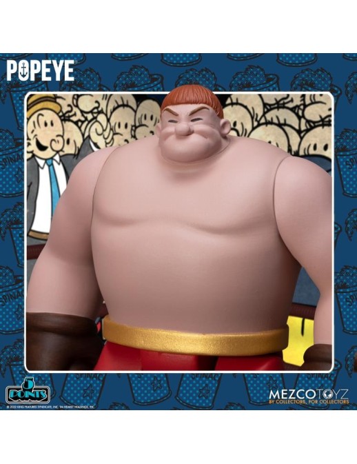 Mezco Popeye 5 Points Figures Popeye & Oxheart Boxed Set
