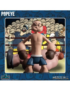Mezco Popeye 5 Points Figures Popeye & Oxheart Boxed Set