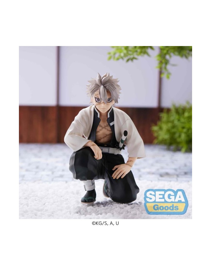 Sega Premium Perching Figure Demon Slayer Kimetsu no Yaiba Sanemi Shinazugawa Hashira Meeting Ver.
