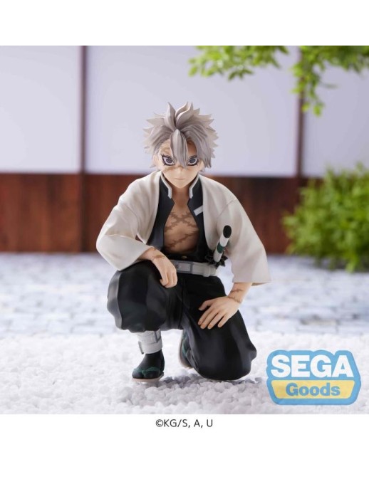 Sega Premium Perching Figure Demon Slayer Kimetsu no Yaiba Sanemi Shinazugawa Hashira Meeting Ver.