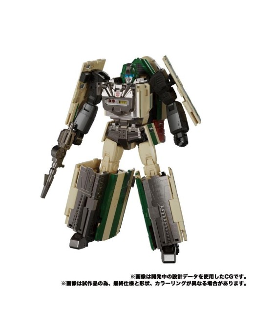 Takara Tomy Transformers Masterpiece Gattai MPG-03 Trainbot Yukikaze