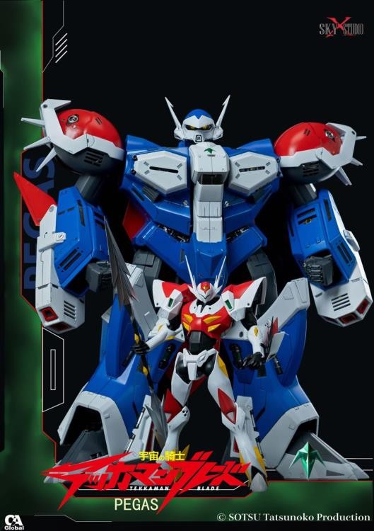 SKY X STUDIO SPACE KNIGHT TEKKAMAN BLADE & PEGAS