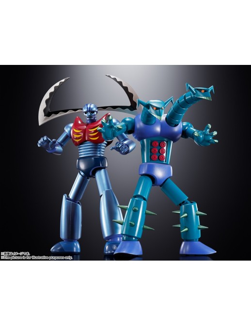 Bandai Soul of Chogokin Mechanical Beast Set GX-25R Garada K7 & GX-26R Doublas M2