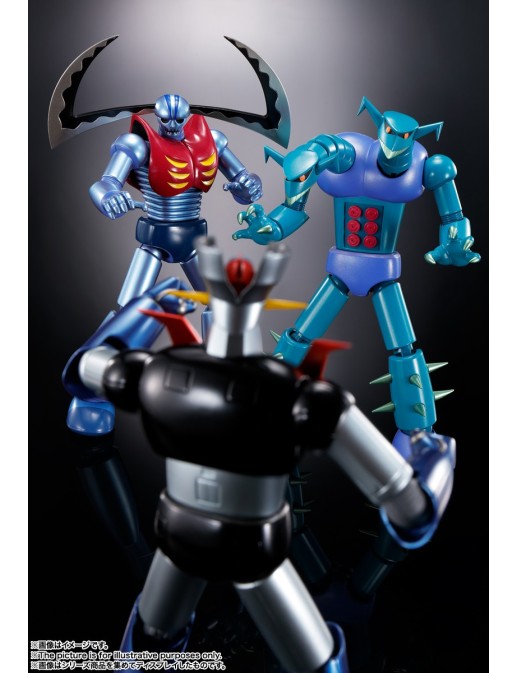 Bandai Soul of Chogokin Mechanical Beast Set GX-25R Garada K7 & GX-26R Doublas M2
