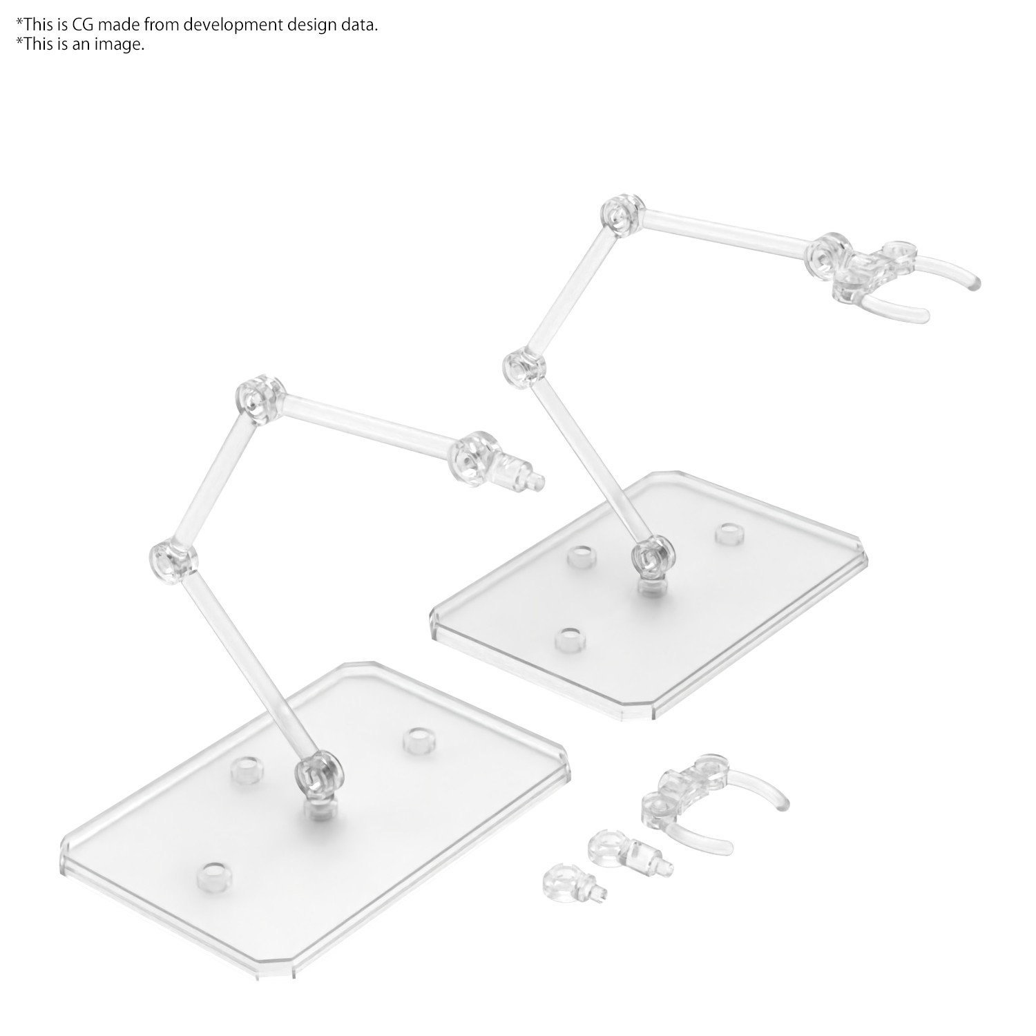 BANDAI GUNDAM ACTION BASE 6 CLEAR