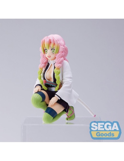 Sega Premium Perching Figure Demon Slayer Kimetsu no Yaiba Mitsuri Kanroji Hashira Meeting Ver.