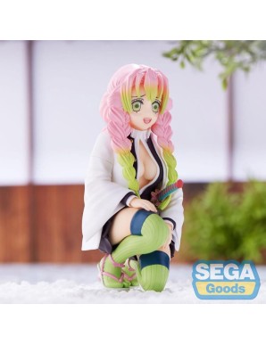 Sega Premium Perching Figure Demon Slayer Kimetsu no Yaiba Mitsuri Kanroji Hashira Meeting Ver.