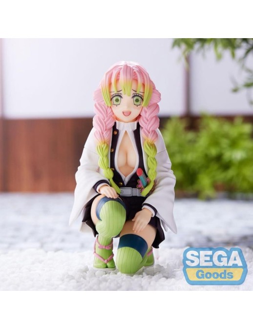 Sega Premium Perching Figure Demon Slayer Kimetsu no Yaiba Mitsuri Kanroji Hashira Meeting Ver.