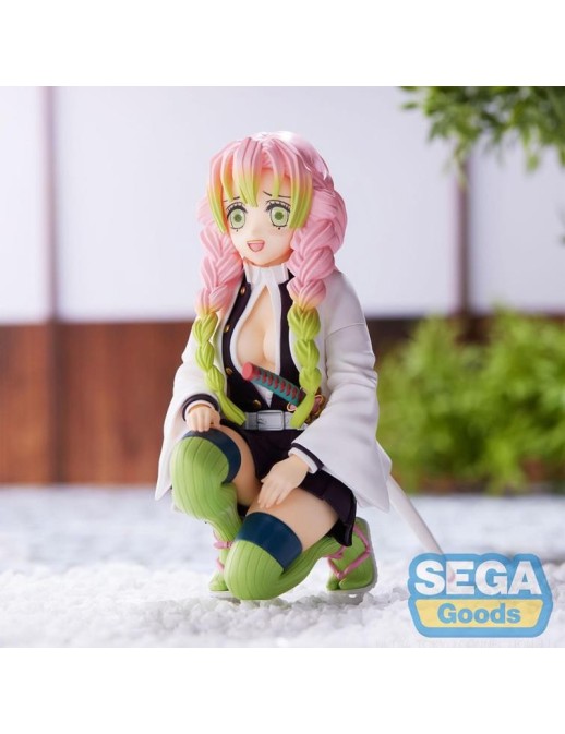 Sega Premium Perching Figure Demon Slayer Kimetsu no Yaiba Mitsuri Kanroji Hashira Meeting Ver.
