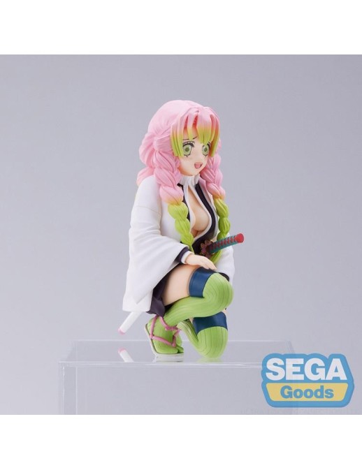 Sega Premium Perching Figure Demon Slayer Kimetsu no Yaiba Mitsuri Kanroji Hashira Meeting Ver.