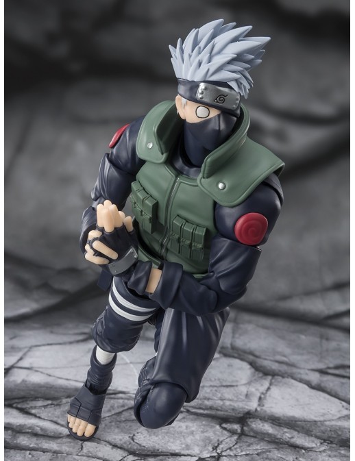 Bandai S.H. Figuarts Naruto Shippuden Kakashi Hatake The Famed Sharingan Hero