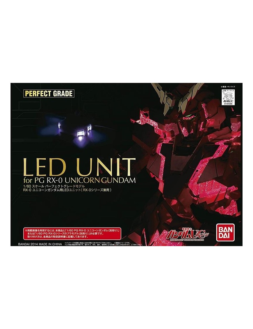 Bandai Perfect Grade LED Unit for RX-0 Unicorn Gundam Bandai Perfect Grade LED Unit for RX-0 Unicorn Gundam