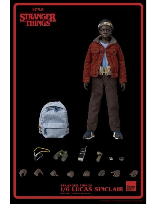 Threezero Stranger Things Lucas Sinclair 1/6 Scale