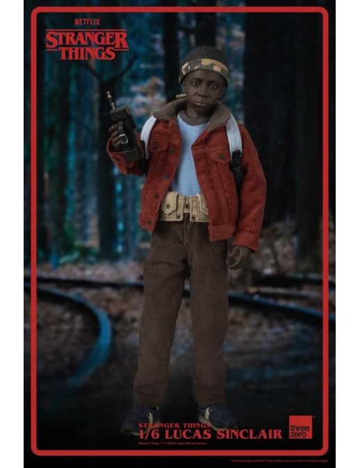 Threezero Stranger Things Lucas Sinclair 1/6 Scale