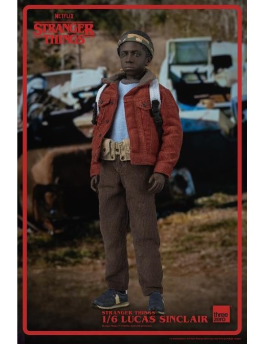 Threezero Stranger Things Lucas Sinclair 1/6 Scale