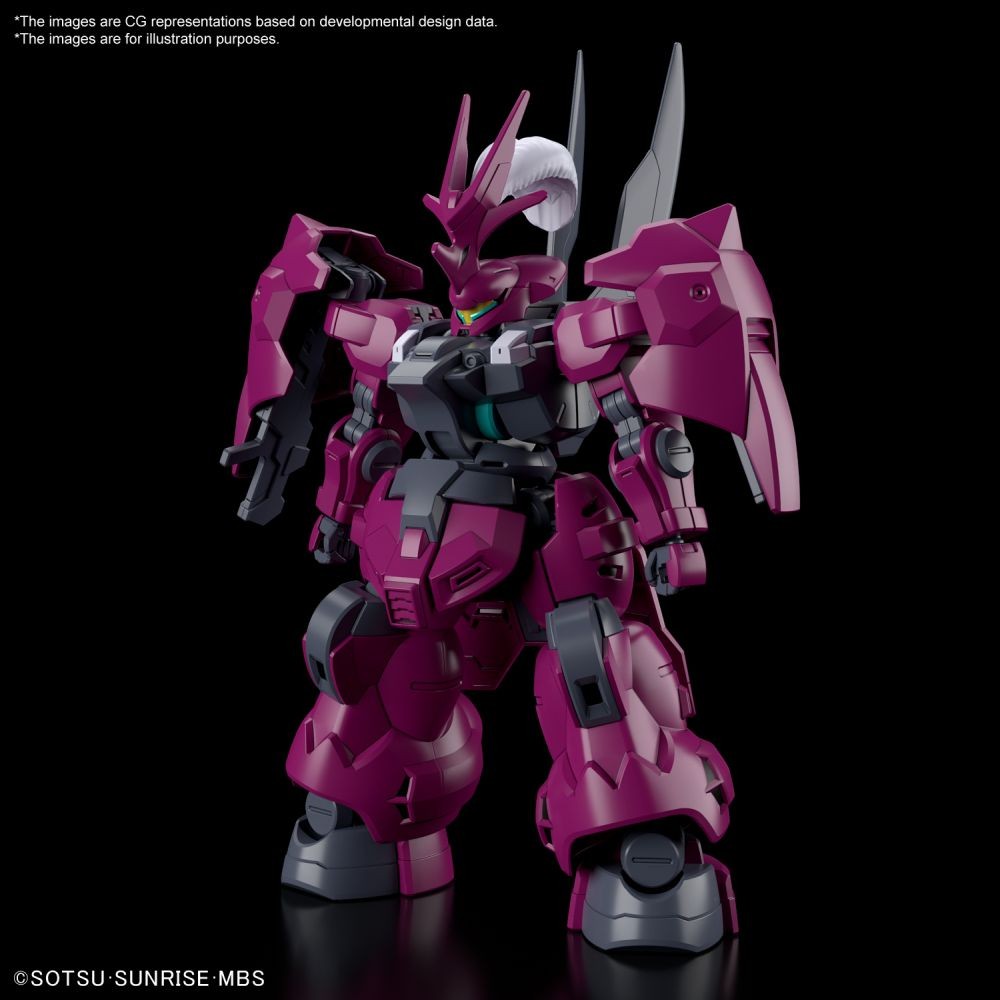 BANDAI HIGH GRADE HG 1/144 MOBILE SUIT GUNDAM MD-0032G DILANZA GUEL JETURK CUSTOM