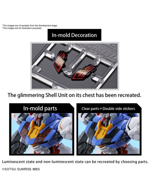 Bandai High Grade HG 1/144 Mobile Suit Gundam XVX-016 Gundam Aerial