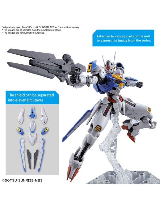 Bandai High Grade HG 1/144 Mobile Suit Gundam XVX-016 Gundam Aerial