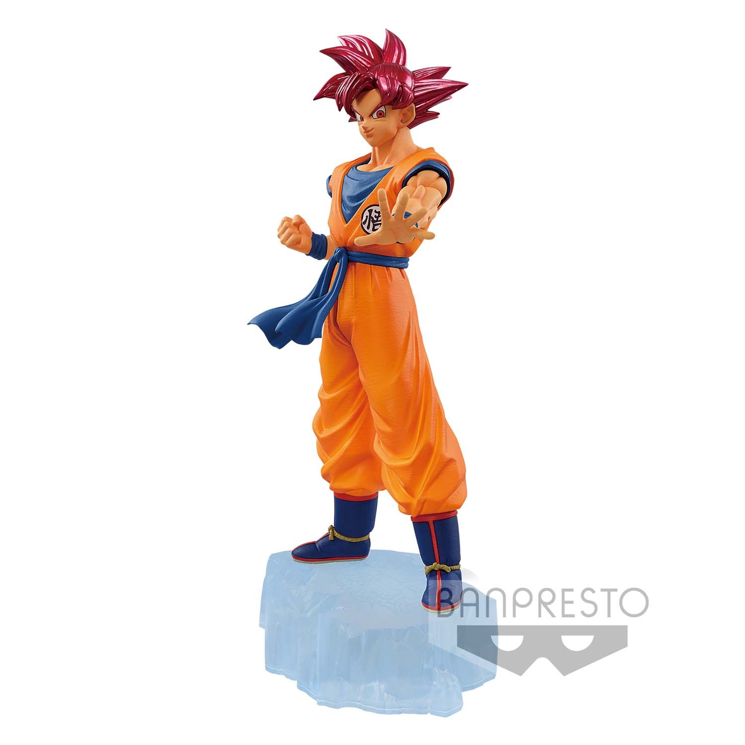 BANPRESTO DRAGON BALL Z DOKKAN BATTLE COLLAB VOL. 1 SON GOKU SUPER SAIYAN GOD