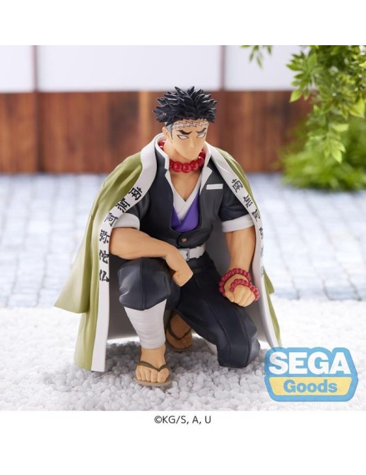 Sega Premium Perching Figure Demon Slayer Kimetsu no Yaiba Gyomei Himejima Hashira Meeting Ver.