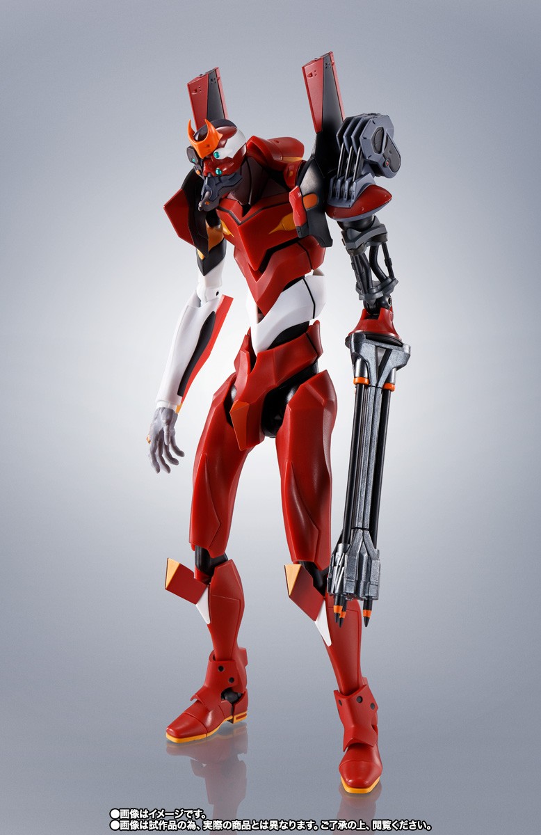 BANDAI ROBOT DAMASHI REBUILD OF EVANGELION PRODUCTION MODEL UNIT-02Β / EVANGELION PRODUCTION MODEL 02