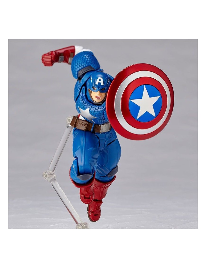 Kaiyodo Amazing Yamaguchi Revoltech No Captain America