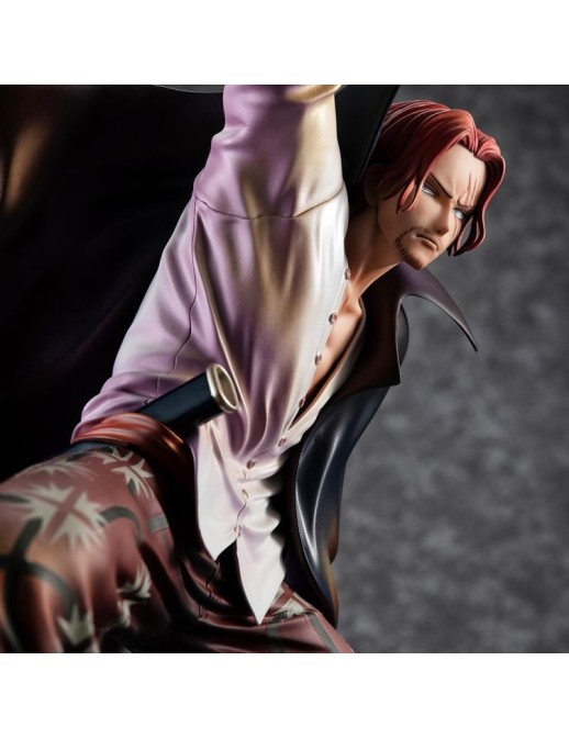 Megahouse P.O.P. Portrait of Pirates One Piece Playback Memories Red-Haired Shanks MegaTrea Exclusive