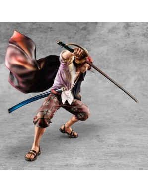 Megahouse P.O.P. Portrait of Pirates One Piece Playback Memories Red-Haired Shanks MegaTrea Exclusive