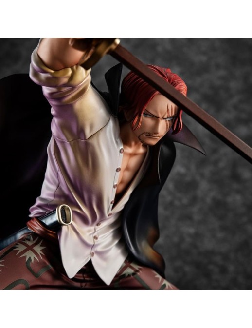 Megahouse P.O.P. Portrait of Pirates One Piece Playback Memories Red-Haired Shanks MegaTrea Exclusive