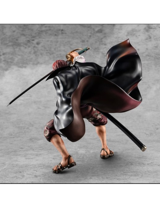 Megahouse P.O.P. Portrait of Pirates One Piece Playback Memories Red-Haired Shanks MegaTrea Exclusive