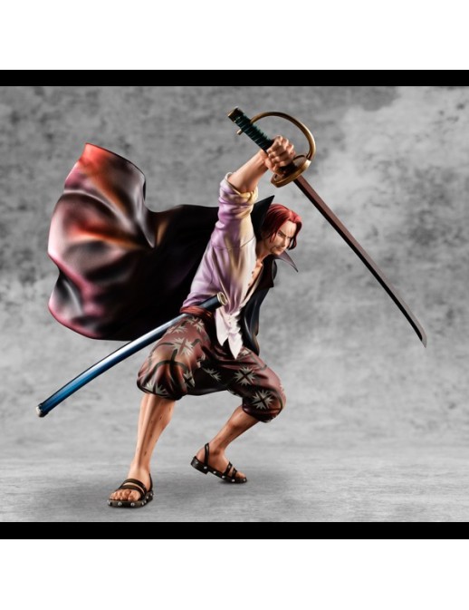 Megahouse P.O.P. Portrait of Pirates One Piece Playback Memories Red-Haired Shanks MegaTrea Exclusive